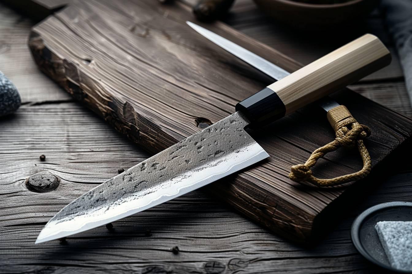 Couteaux japonais : comprendre les angles d'affûtage spécifiques