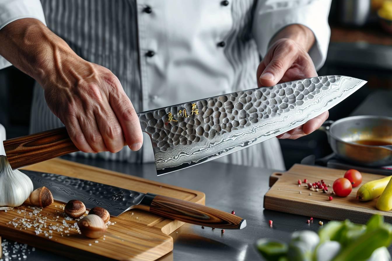 Couteaux japonais : différences entre usage pro et domestique